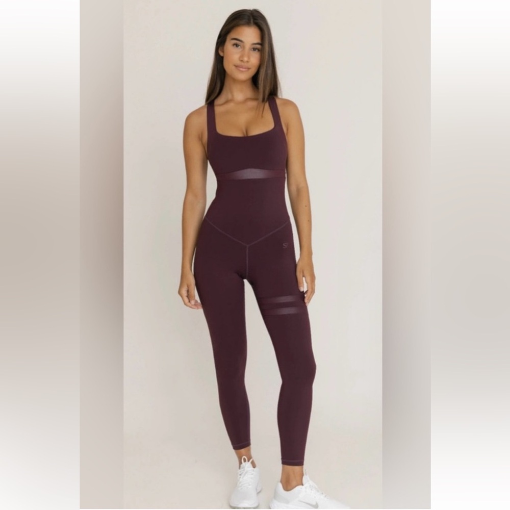 NWOT Plum Topissima Active Onesie for Yoga & Pilates